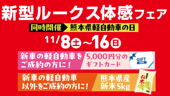 新型ルークス体感フェア